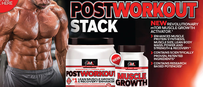 The Best Post Workout Muscle Growth Stack