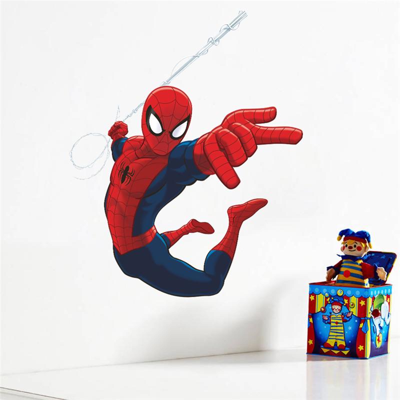 Spiderman Super Heros Wall Stickers Kids Room Decor Avengers Home Deca Decalsart Com