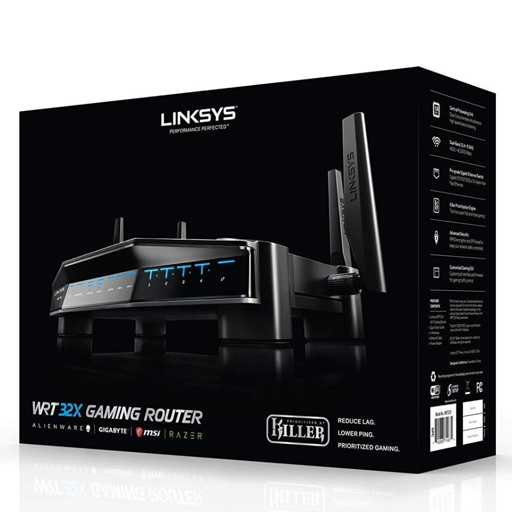 Linksys AC3200 Dual-Band WiFi Gaming 