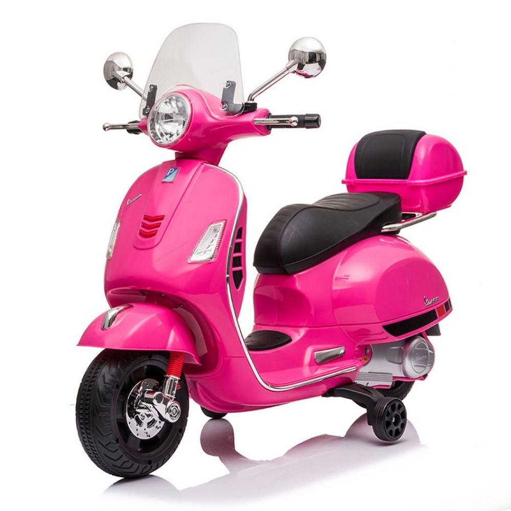 pink moped for kids