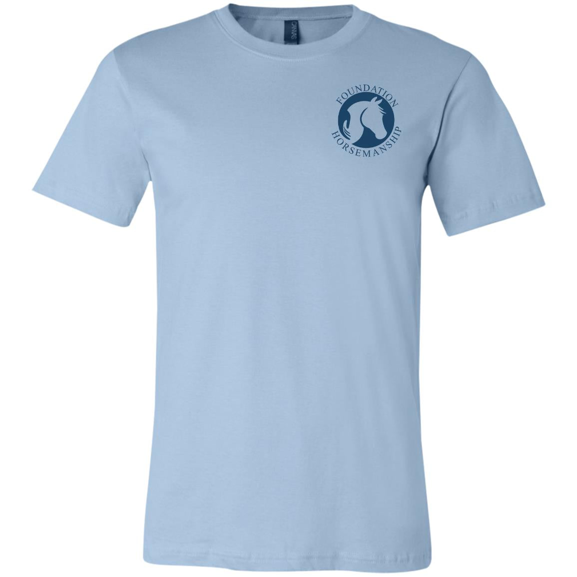 Logo on the front and Ethan and Lorri on the back Unisex Jersey Short-Sleeve T-Shirt - Rural Peddler - Tees and Homegoods