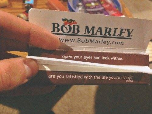 Bob Marley rolling papers