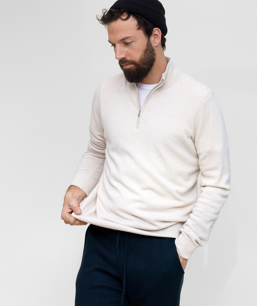 für Sport und Business pflegeleicht und atmungsaktiv hochwertiger V-Pullover für Männer Made in EU agon Herren Merino-Pullover 