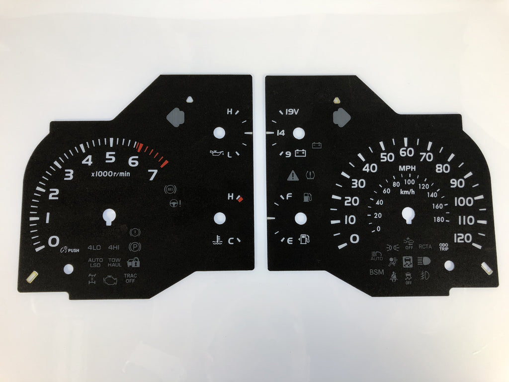 2017 Toyota Tundra MPH Conversion Gauge Face | usspeedoconversions.com