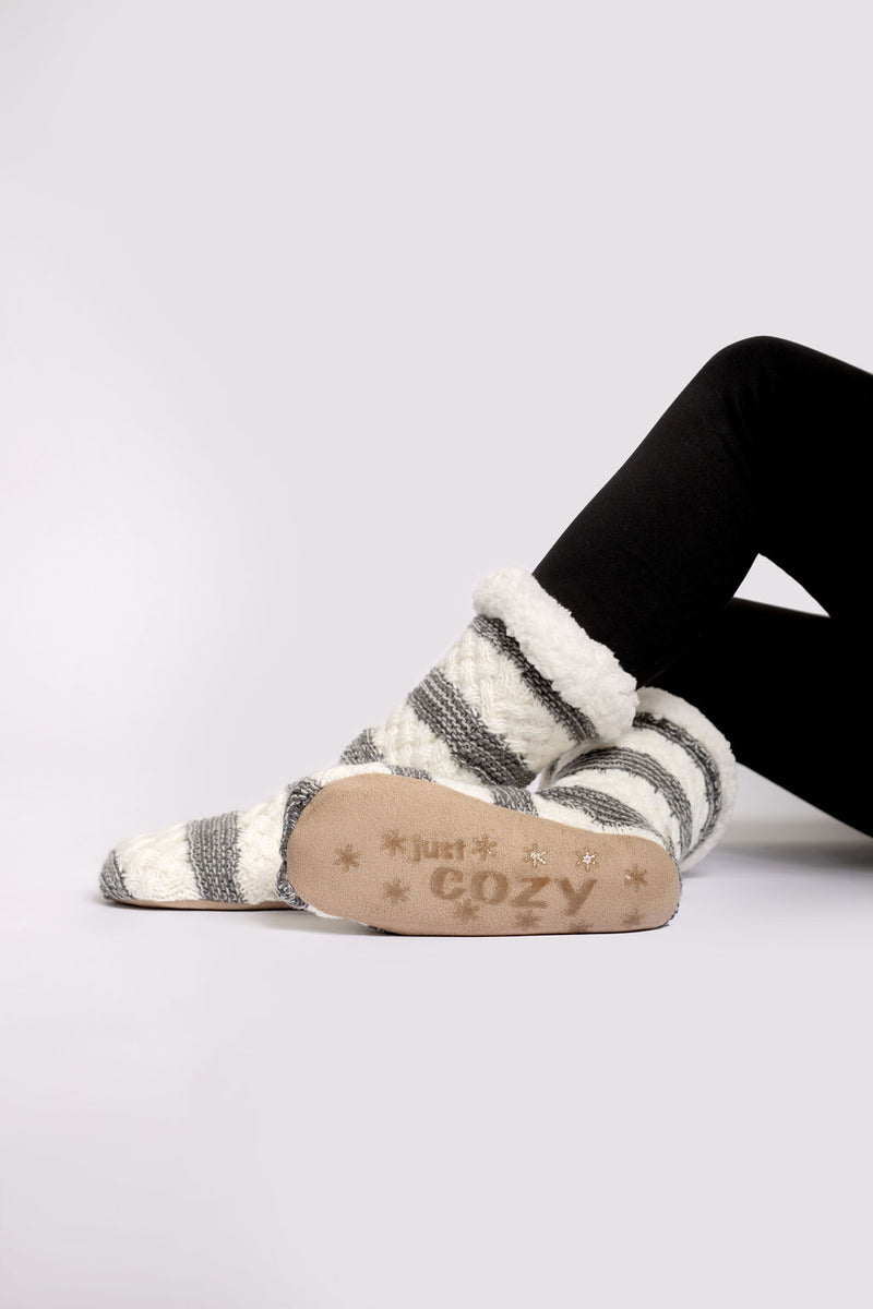 Just Cozy Osito Cozy Feet - Slipper Socks. 1