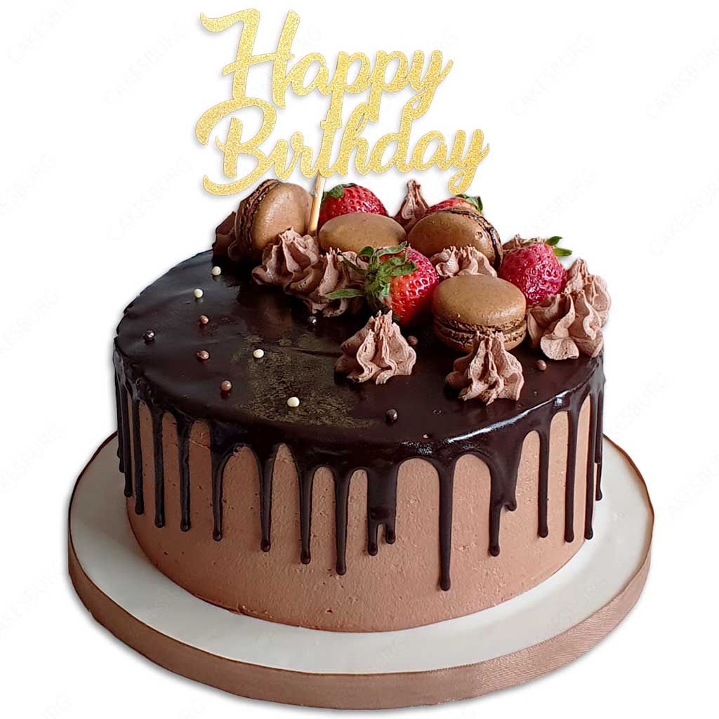 Happy Birthday Message Cake 2