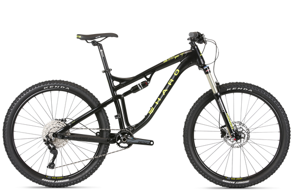 haro dual suspension mountain bike