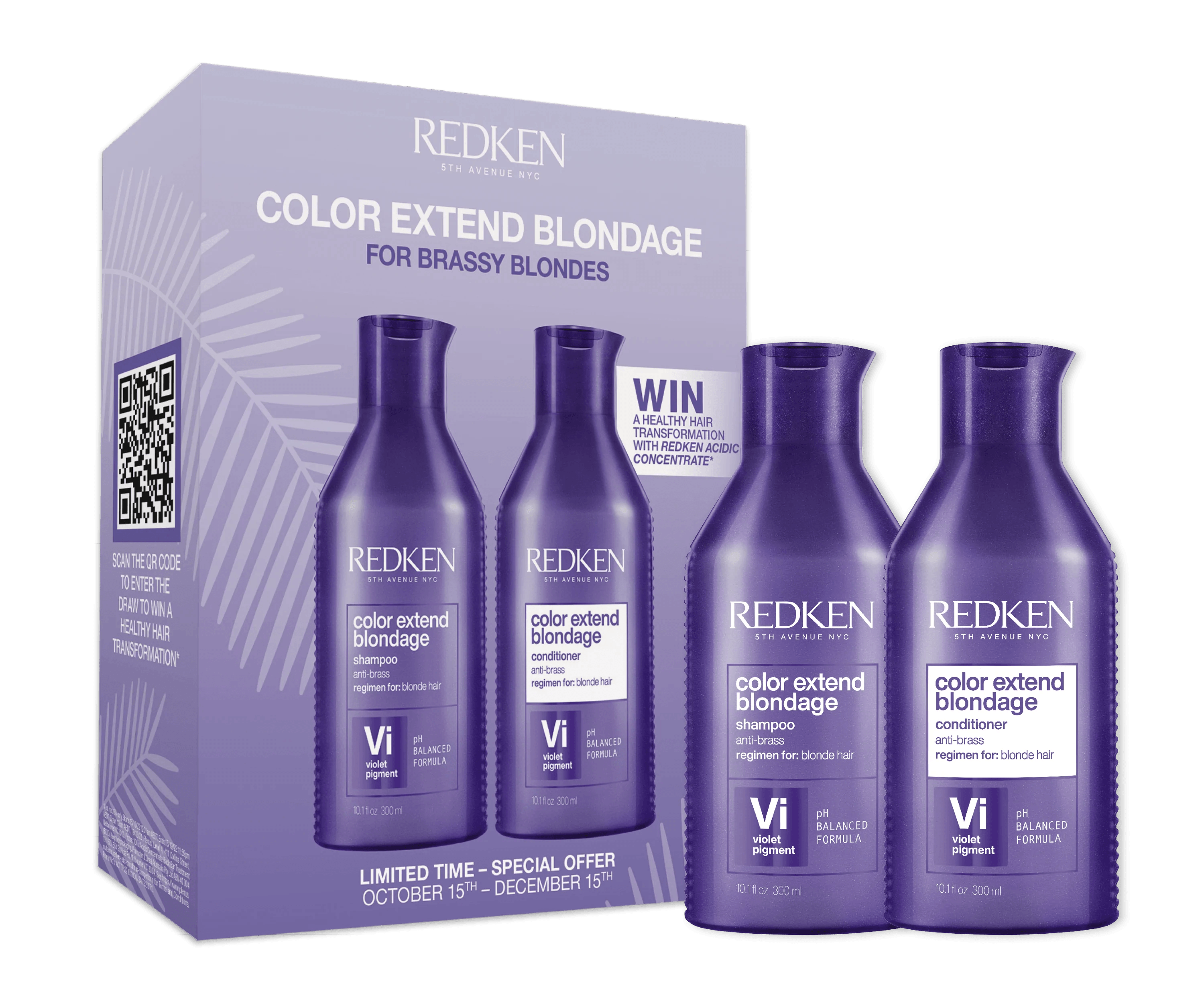 4. Redken Color Extend Blondage Shampoo and Conditioner - wide 8