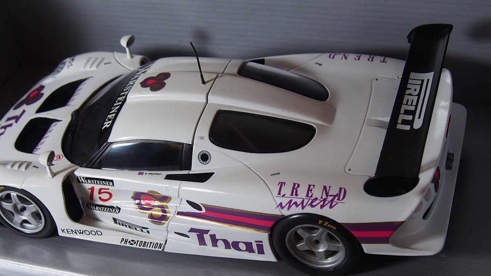 トップマルケス1/18 ロータスエリーゼGT1 #15 タイレーシング 1997