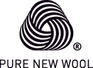 pure new wool woolmark logo