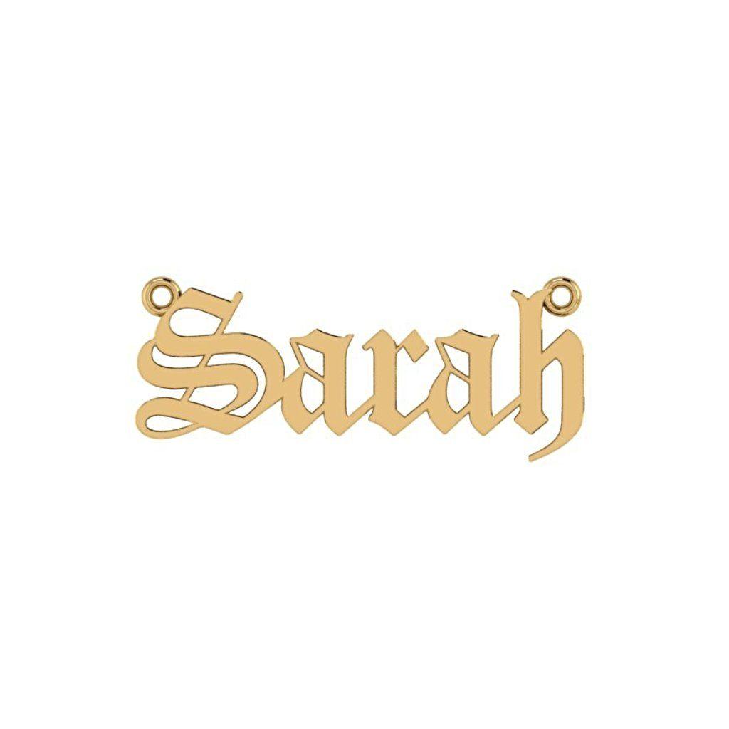 sarah name tag