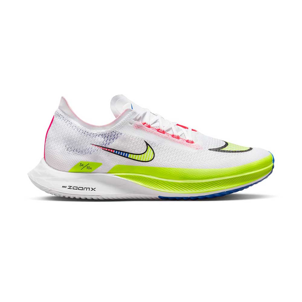 Men's Nike ZoomX Streakfly Premium Running Shoe White/Black/Volt - – Gazelle Sports