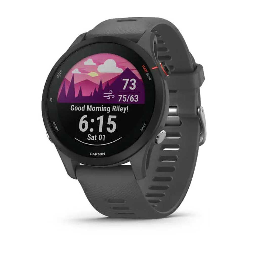 Forerunner 255 GPS Running Smartwatch- Non Music — Slate Grey