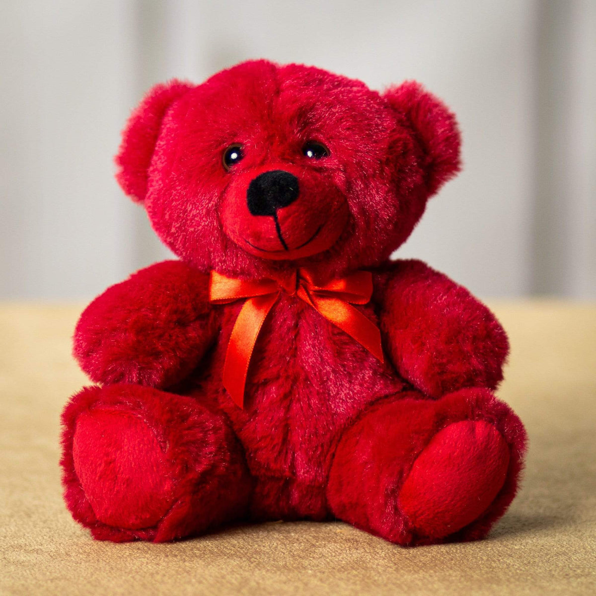 Wholesale Teddy Bears - Strawberry Red Colorama Bear | Plush in a Rush