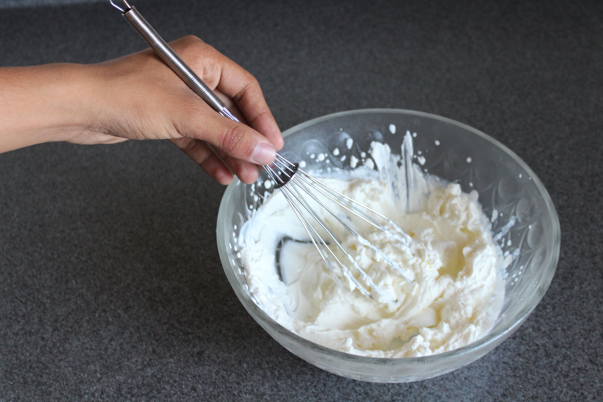 Whisk until smooth