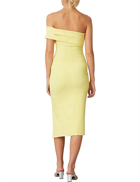 bec and bridge yellow dress