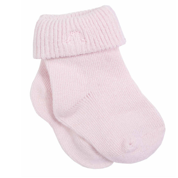 pink baby socks