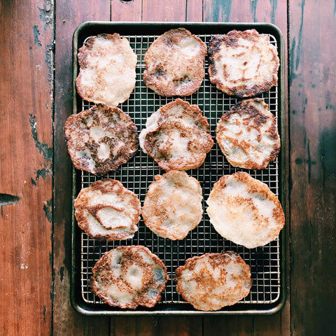 korean recipe chewy potato pancakes korean roasted bamboo salt sea salt