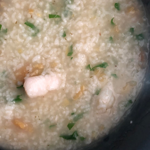 korean recipe congee infrared-roasted perilla oil korean seaweed salt