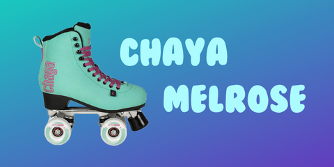 Pictured: Chaya Melrose turquoise quad roller skate