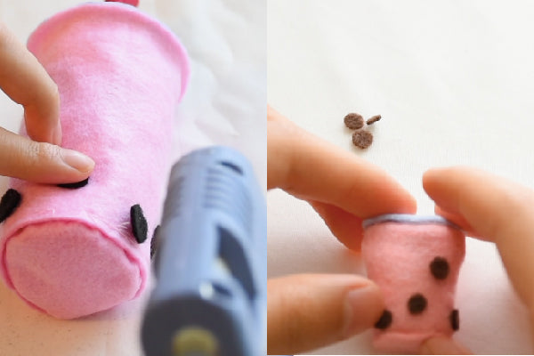 DIY bubble tea plushie