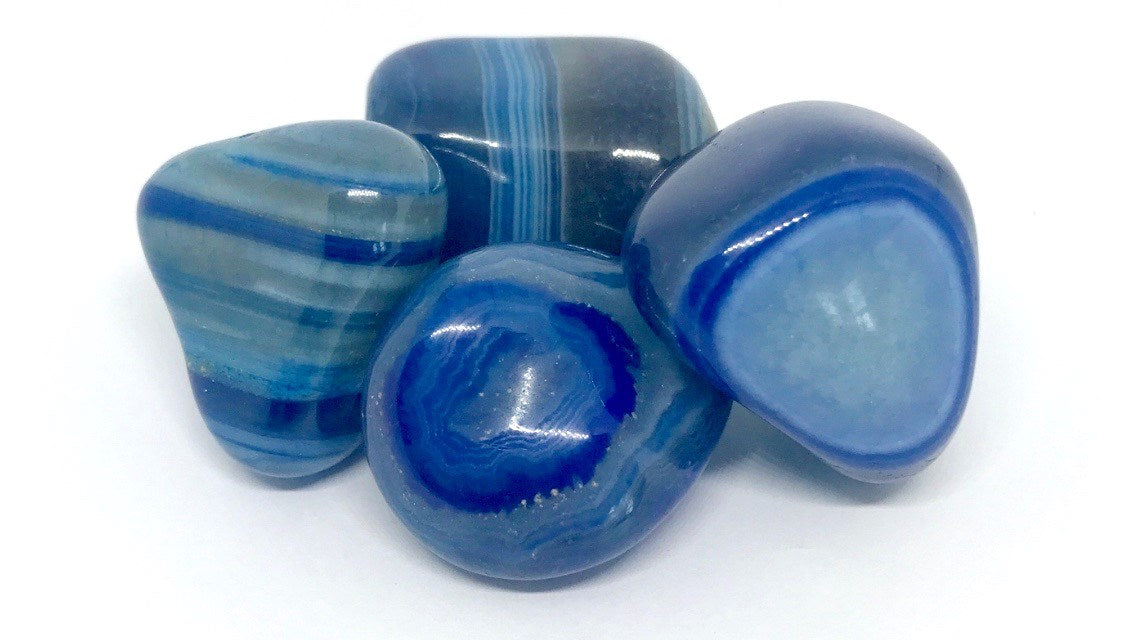 blue banded agate