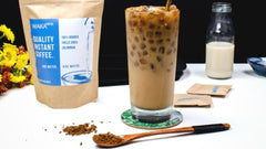 Instant Coffee Ice Latte Recipe