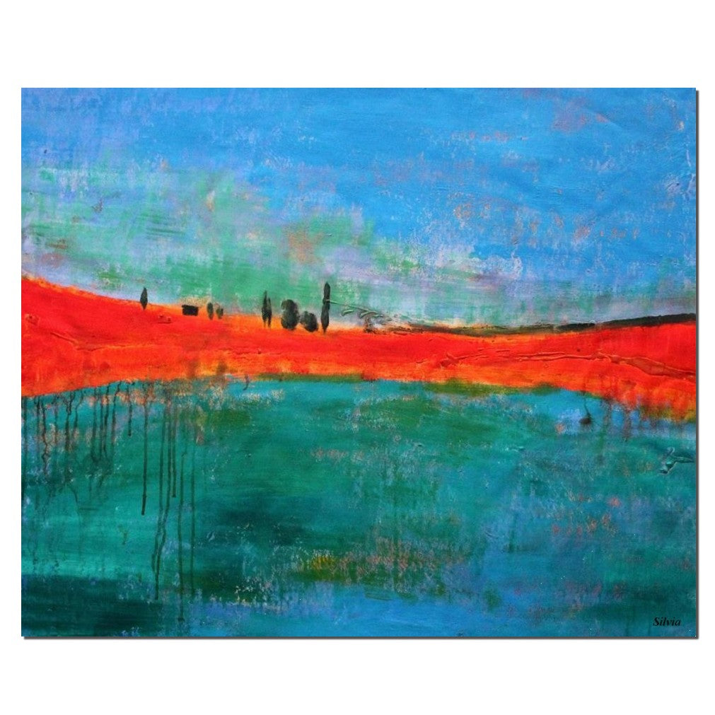 Oil Painting Abstract Modern Art Contemporary Painting Abstract Lan Art Painting Canvas