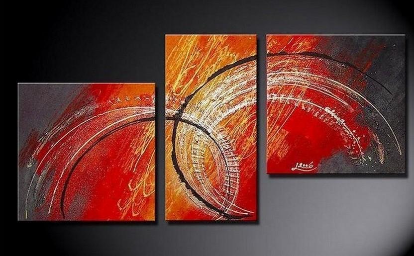 Abstract Wall Art Bedroom Wall Art Red Abstract Painting Large Pain Art Painting Canvas
