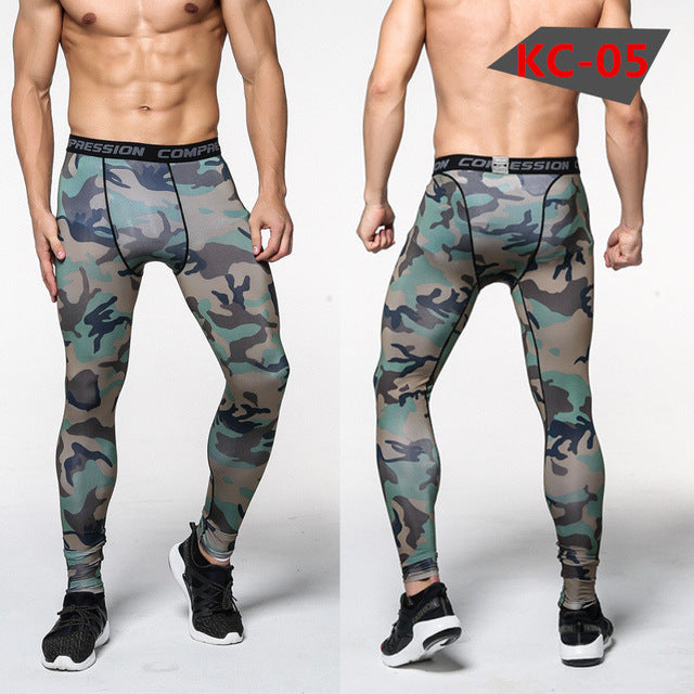 mens camo gym leggings