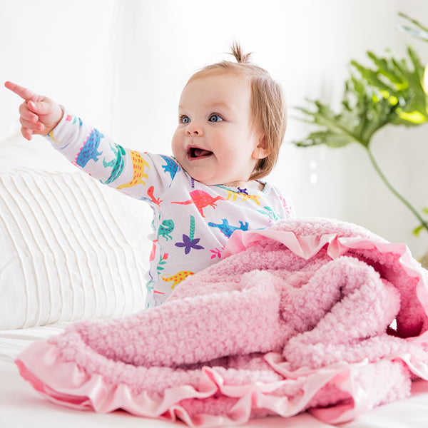 chenille baby blanket