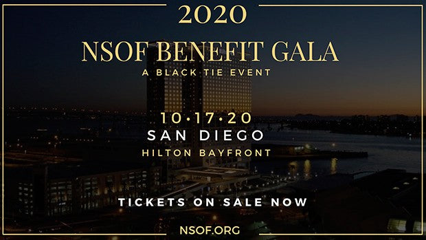 West Coast NSOF Annual Benefit Gala in San Diego