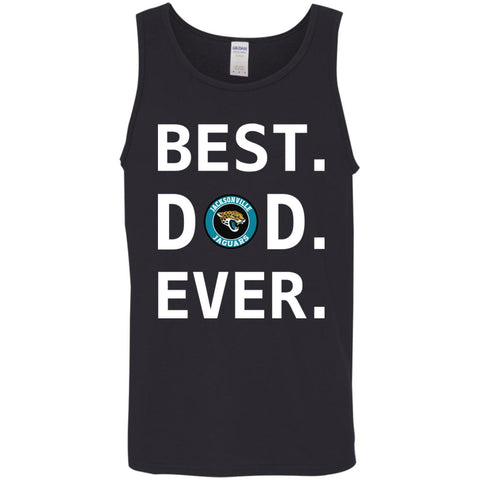 Best Jacksonville Jaguars Dad Ever Fathers Day Shirt Mens Tank Top Black / S Mens Tank Top - PresentTees
