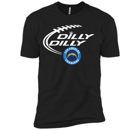 DILLY DILLY Los Angeles Chargers shirt Black / Small Next Level Premium Short Sleeve Tee - PresentTees