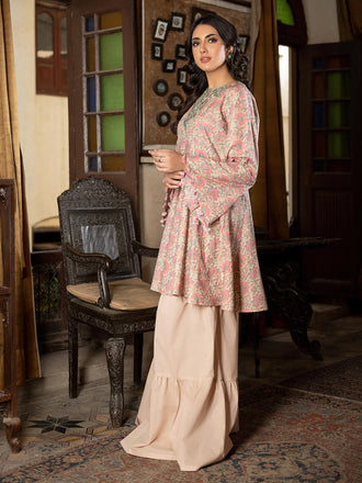 2 Piece Lawn Suit-Embroidered (Unstitched)