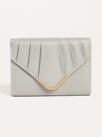 Pleated Clutch