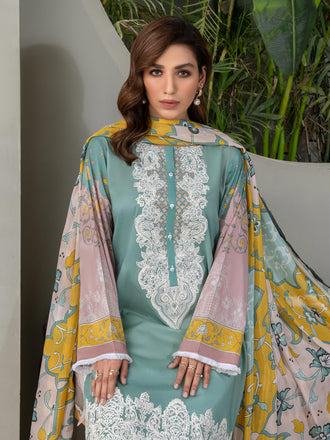 2 Piece Lawn Suit-Embroidered (Unstitched)