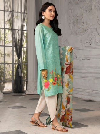 2 Piece Lawn Suit-Embroidered (Unstitched)