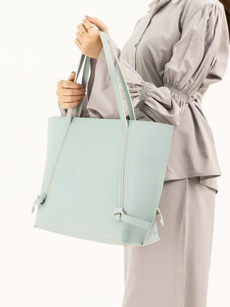 Knotted Strap Tote Bag