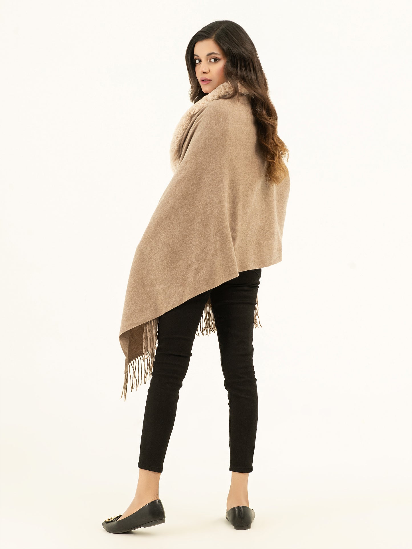 Fur Cape Shawl