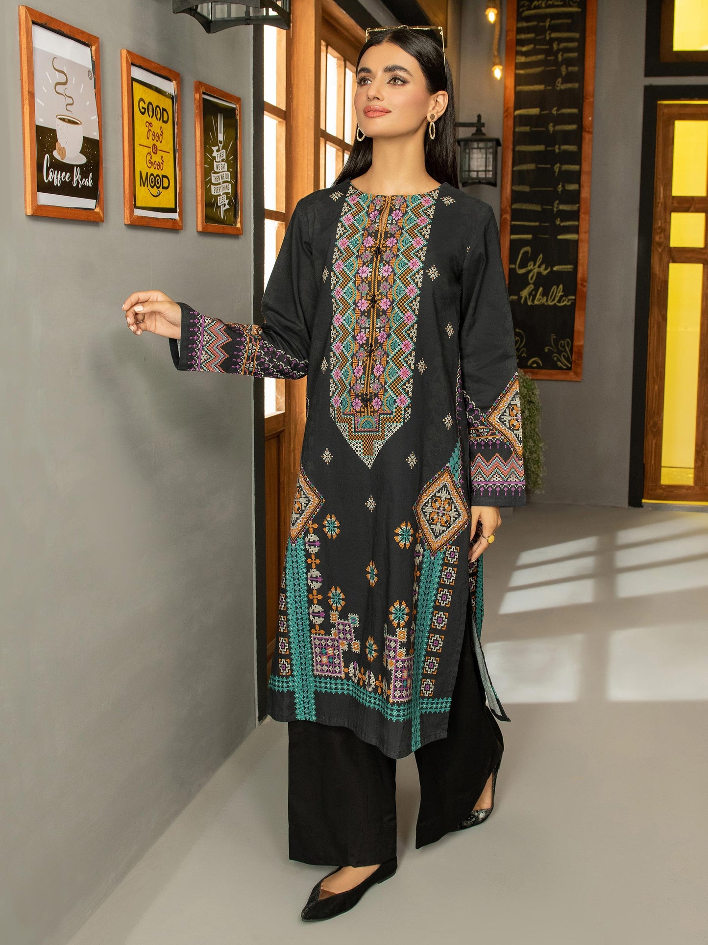 Khaddar Shirt-Printed (Unstitched)