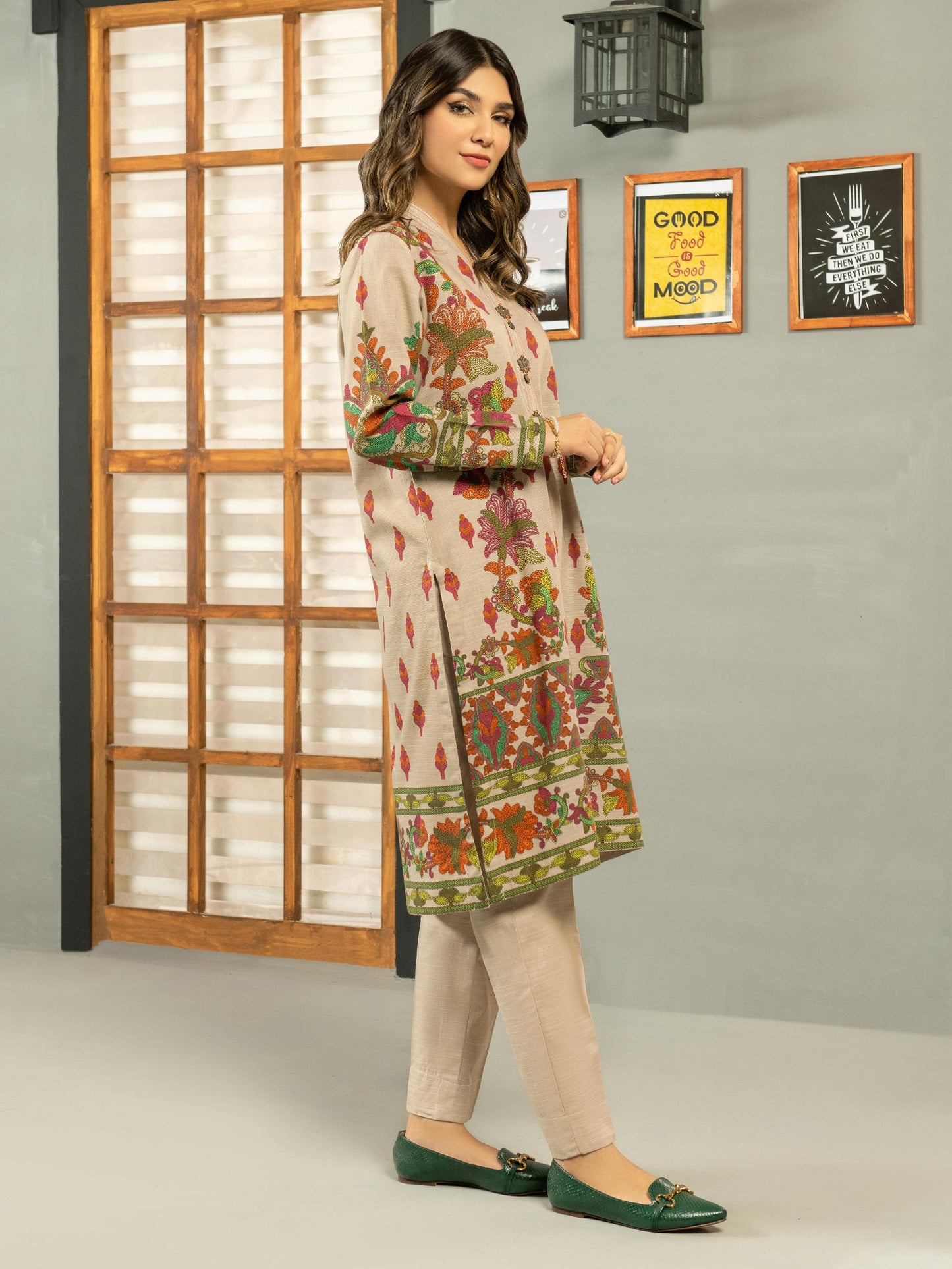 Khaddar Shirt-Printed (Unstitched)