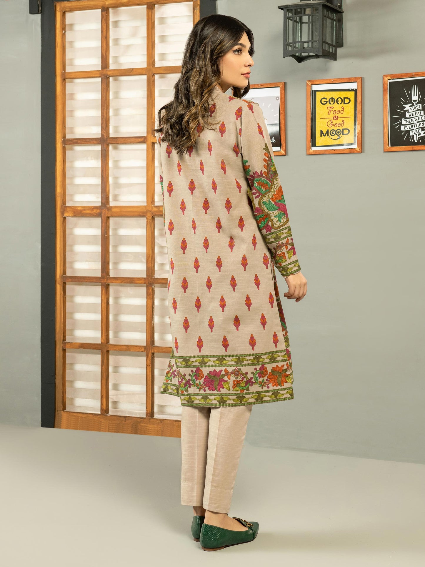 Khaddar Shirt-Printed (Unstitched)