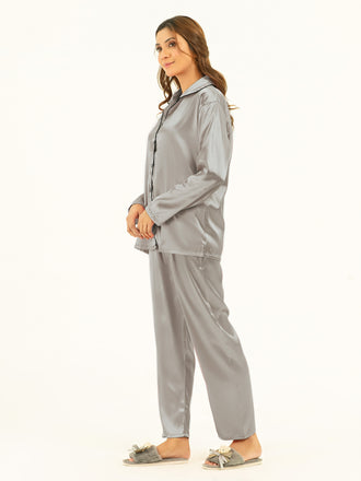 Dyed Silk Sleepwear