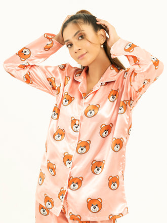 Printed Silk Sleepwear