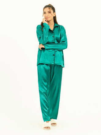 Dyed Silk Sleepwear