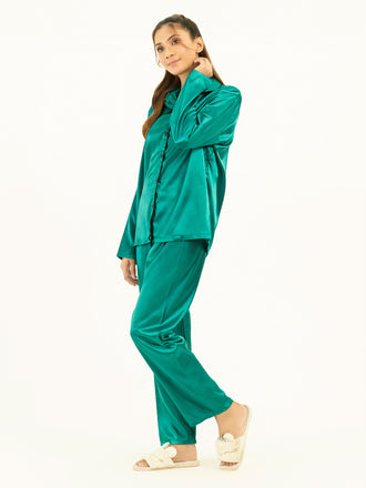 Dyed Silk Sleepwear