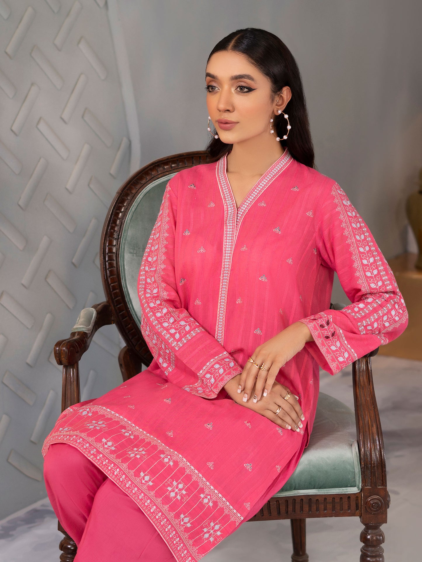 2 Piece Embroidered Lawn Suit