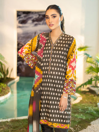 2 Piece Lawn Suit-Embroidered (Unstitched)