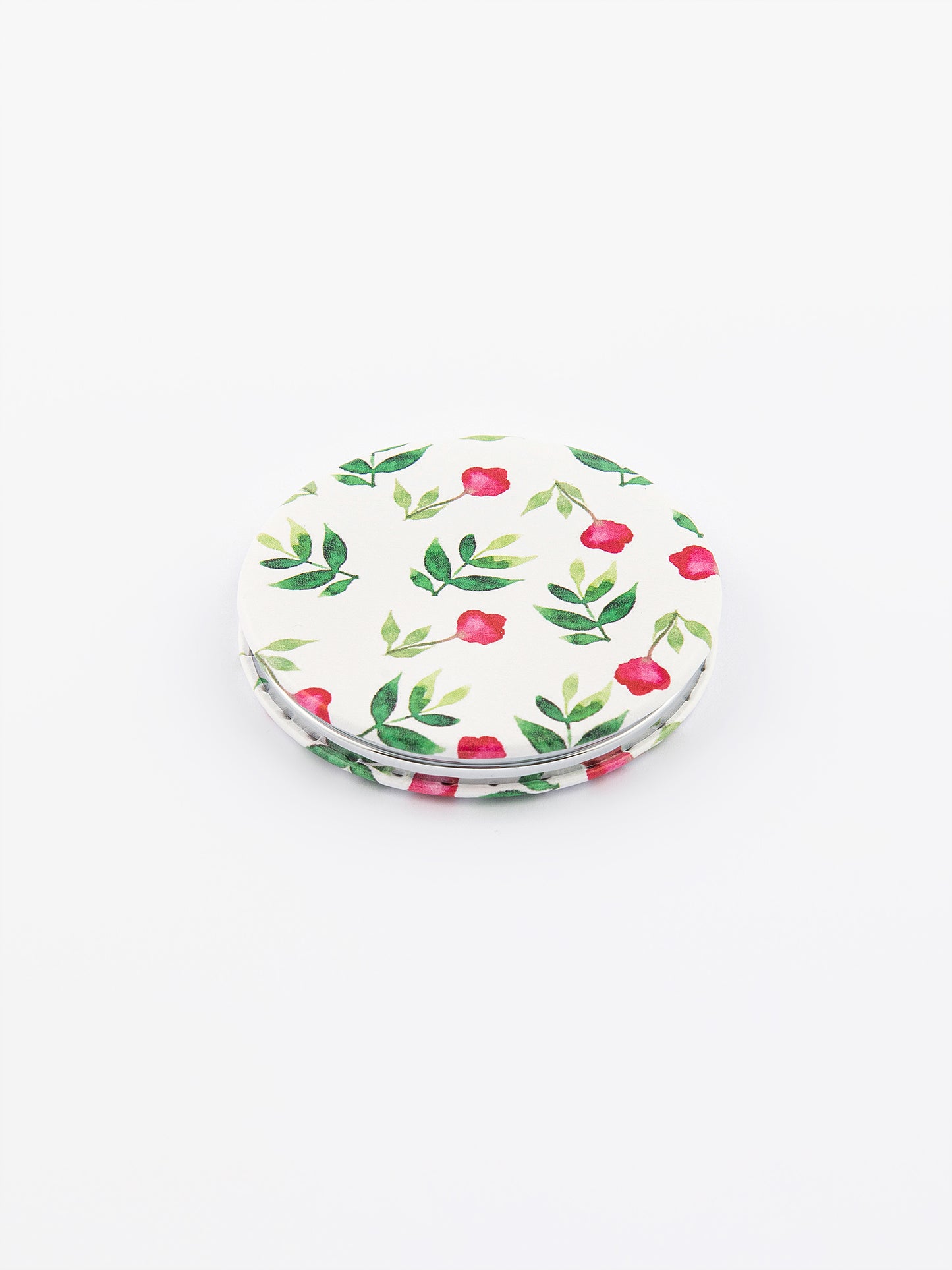 Floral Compact Mirror